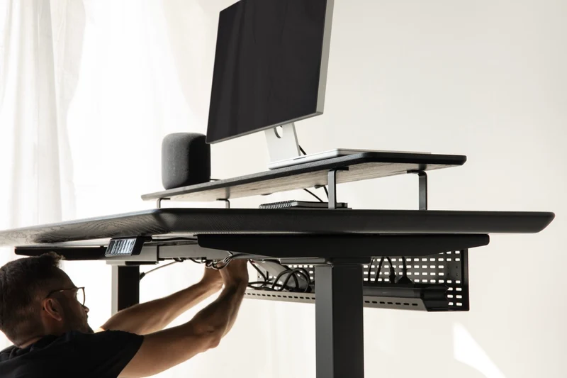 Underdesk Organizer Grid