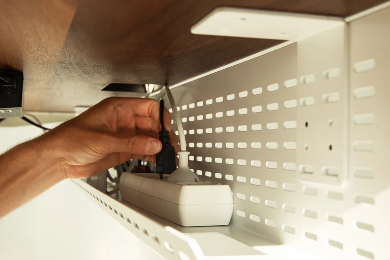 Underdesk Organizer Grid