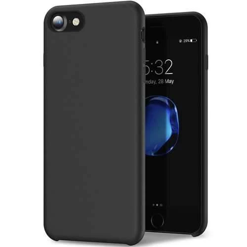 Bakeey Liquid Silicone Soft Case Microfiber Cushion Back Cover Phone Case for iPhone 7/iPhone 8