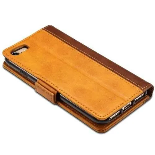 Bakeey Hybrid Color Wallet Card Sots Kickstand Case For iPhone 7/8 4.7"