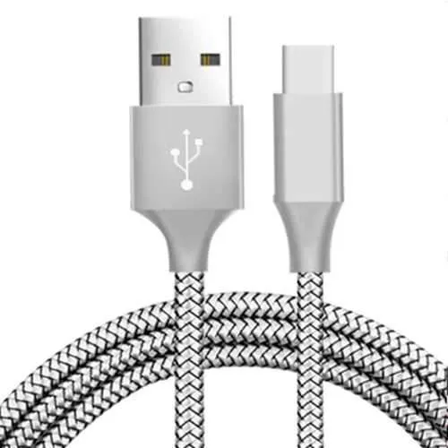Bakeey 2.1A Nylon Braided Type-C Fast Charging Data Cable 1m/3.33ft for Xiaomi 8 Oneplus 6 Honor 10