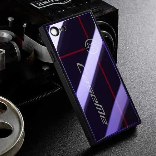 Caseme Square Scratch-resistant Tempered Glass Protective Case For iPhone 7/iPhone 8