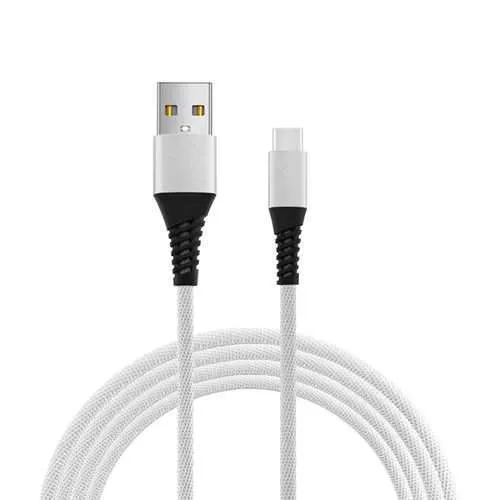 Bakeey Hi-Tensile Type C Cable Braided Charging Data Cable 1M For Oneplus 6 5T Xiaomi Mi8 Mi A1 S9