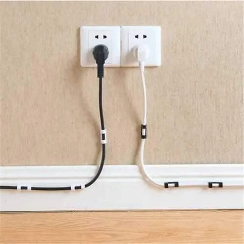 Bakeey Large Size 16 Pcs Wire Cable Holder Clip Winder Cable Organizer Management