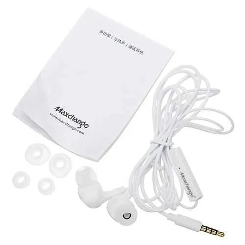 Maxchange EP01 3.5mm Stereo In-Ear Earphone Red White
