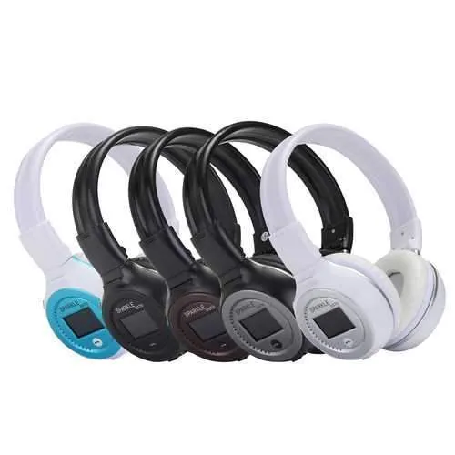 Foldable HiFi Wireless bluetooth V4.0+EDR Stereo Headphone