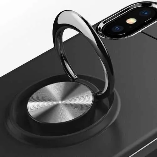 C-KU 360 Rotating Ring Grip Kicktand Case For iPhone X/8/8 Plus/7/7 Plus/6s/6s Plus/6/6 Plus