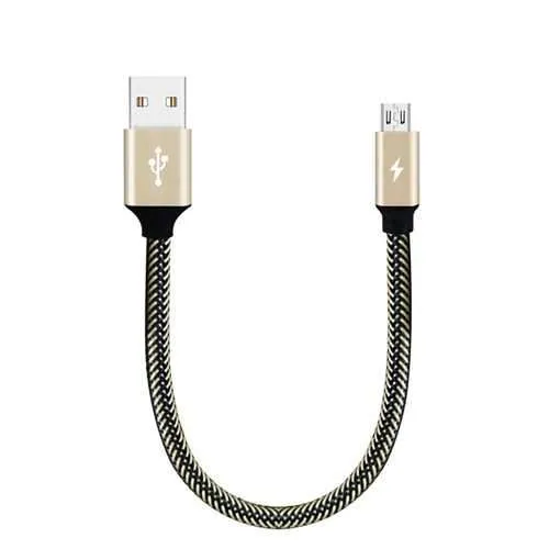 Bakeey 3A Micro USB Braided Fast Charging Data Cable 28cm For Xiaomi Redmi Note 5 S7 Edge S6