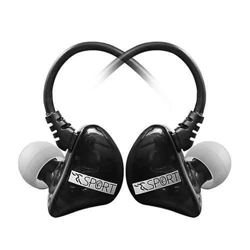 Subwoofer Bass Sports In-ear Earphone Wire Control Earphone