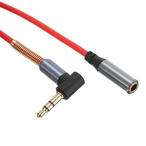3.5mm 3.28ft/1m Male to Female Stereo Aux Extension Cable For iphone7/7Plus SamsungS8 Xiaomi6 Letv