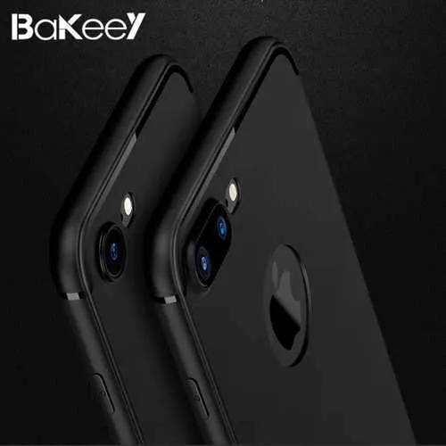 Bakeey Ultra Thin Soft TPU Matte with Dust Plug Case for iPhone 7/8