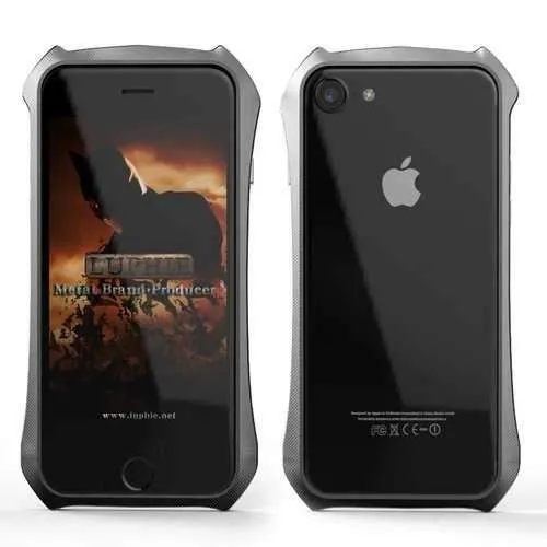 Luphie Metal Bumper Anti Knock Case For iPhone 7/7 Plus & 8/8 Plus