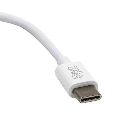 Hat Prince Type-C Male to 3.5mm Female 0.12m/0.39ft ABS Wire Audio Conversion Cable