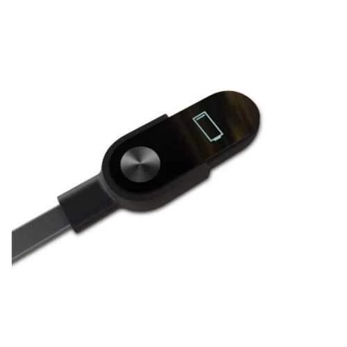 TPE Wire Black Smart Bracelet USB Charging Cable for Xiaomi Miband 2