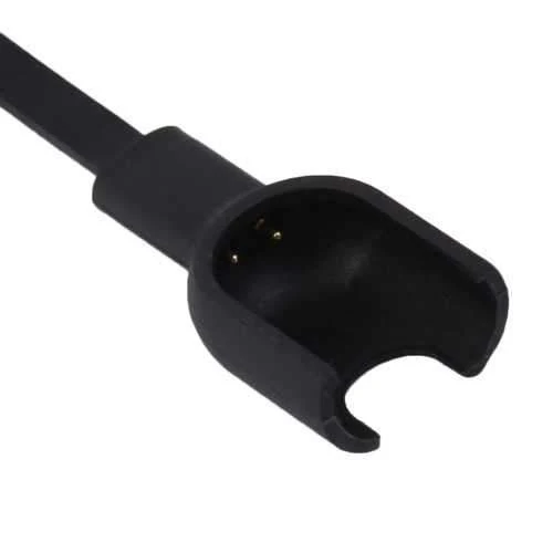 TPE Wire Black Smart Bracelet USB Charging Cable for Xiaomi Miband 2