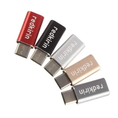 Redkirin Micro Usb to Type-c Alluminium Alloy Transfer Adapter