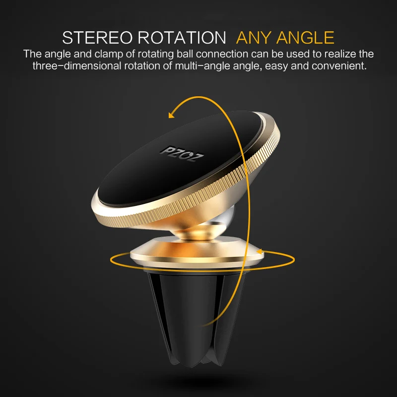 Magnetic 360 Car Phone Holder