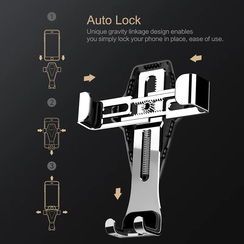 Gravity Car Phone Holder
