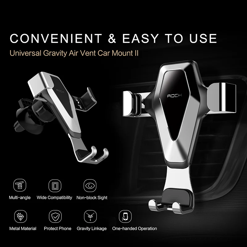 Gravity Car Phone Holder