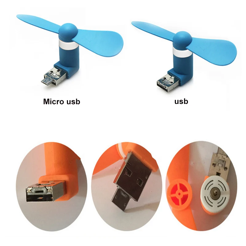 Portable Micro USB Cooling Fan
