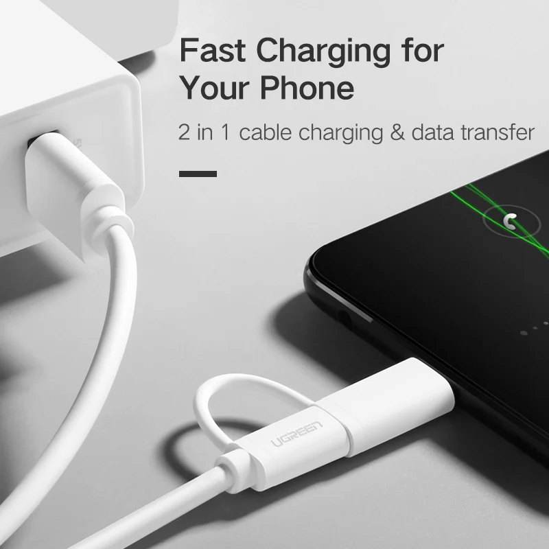 2 in 1 Micro USB & Charger