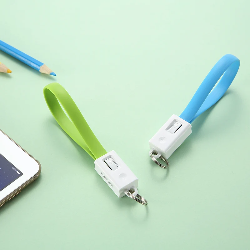 Android Mini Micro USB Cable Keyring