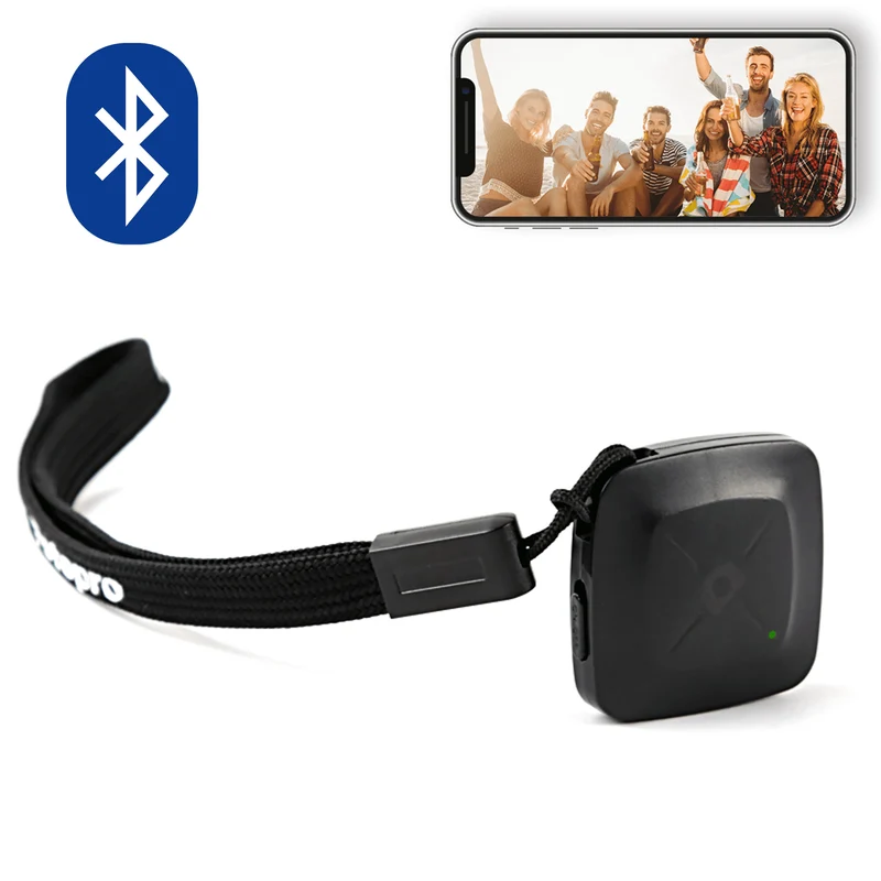Fotopro Bluetooth-Fernauslöser für Smartphone-Kamera BT-4 - schwarz