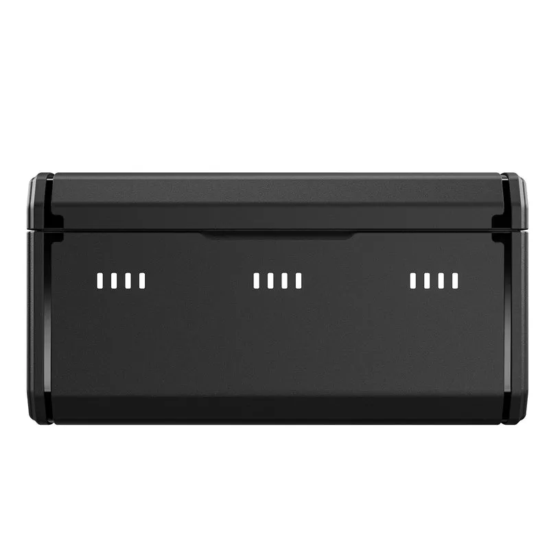 Telesin Pocket Triple Oplaadcase met 2 batterijen - voor GoPro 13