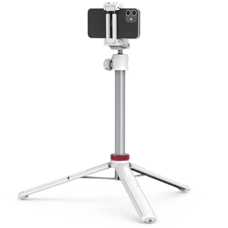 Ulanzi MT-44 Selfie-Stick-Stativ für Smartphone und Kamera – 146 cm – Weiß