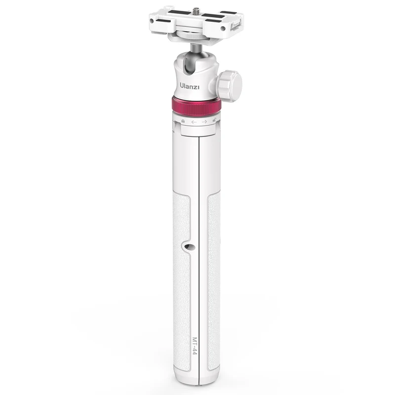 Ulanzi MT-44 Selfie-Stick-Stativ für Smartphone und Kamera – 146 cm – Weiß