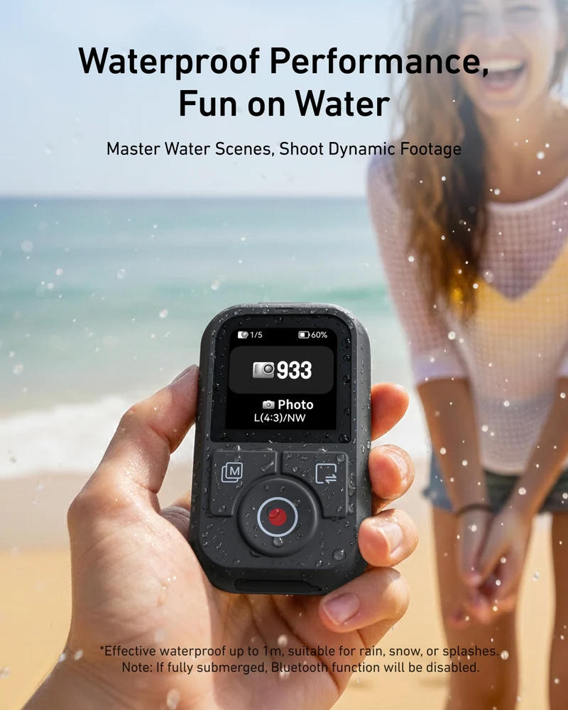 Telesin T13 Bluetooth-Fernbedienung für DJD Osmo Action – Wasserdicht