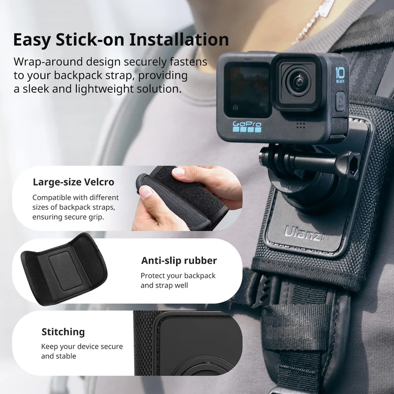 Ulanzi CO62 Go Quick II Rucksack-Clip-Halterung