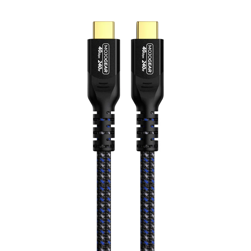 MOJOGEAR USB-C auf USB-C Kabel 240W 40Gbps USB 4.0 - 1,5m