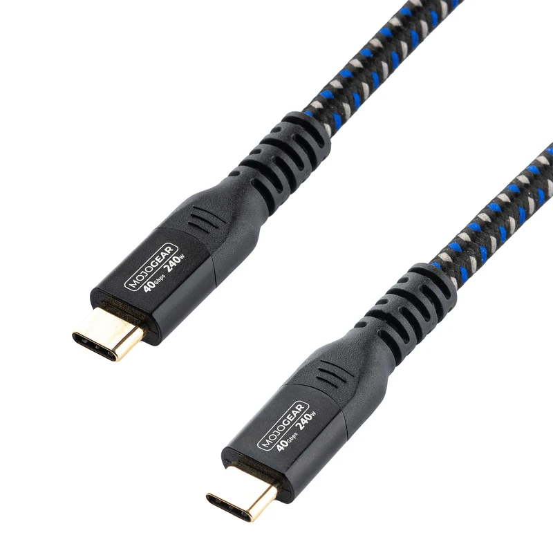 MOJOGEAR USB-C zu USB-C Kabel 240W 40Gbps USB 4.0 - 3m