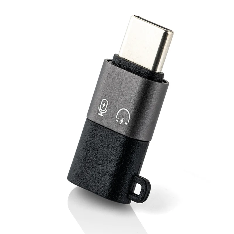 MOJOGEAR Lightning auf USB-C OTG-Adapter für Audio/Mikrofon + Daten