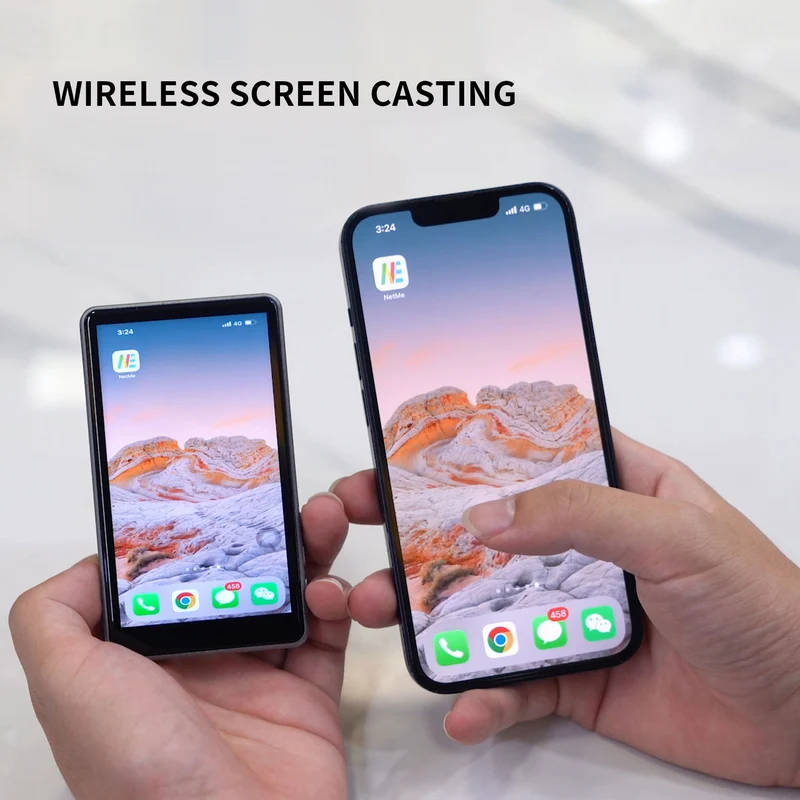 MOJOGEAR VS2 Selfie Vlog Monitor für iPhone und Android - Grau
