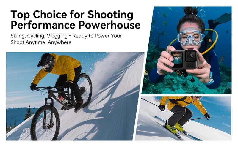Telesin Akku für GoPro 13 - 1950 mAh