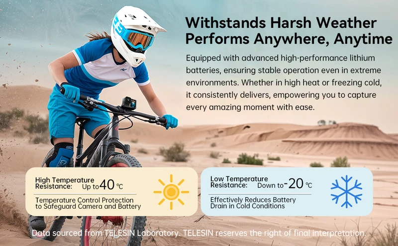 Telesin Akku für GoPro 13 - 1950 mAh