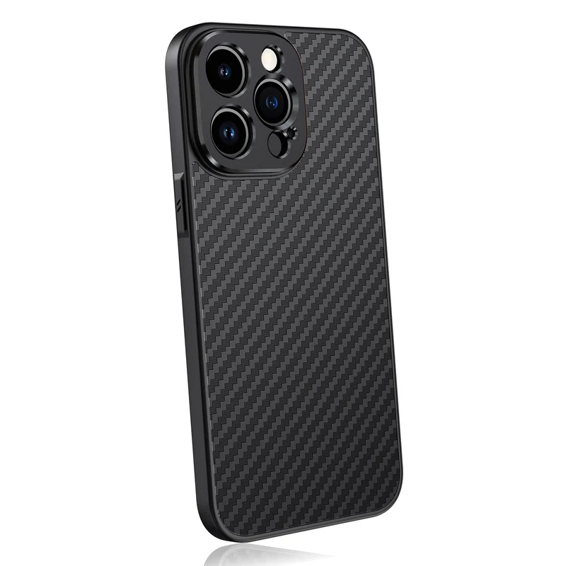 MOJOGEAR 17-mm-Objektivhülle für iPhone 16 Pro – Carbon