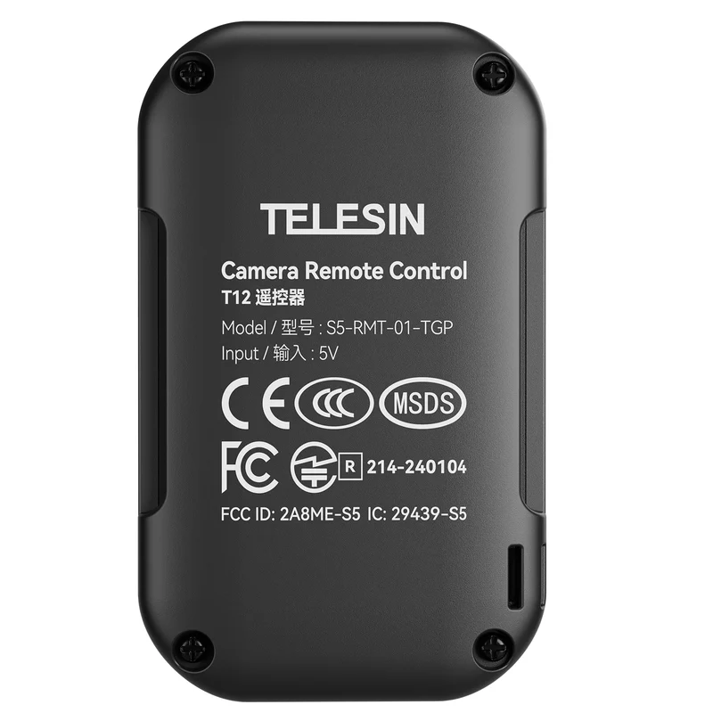 Telesin V2 Bluetooth-Fernbedienung für GoPro 13/12/11/10/9/8/Max – Wasserdicht