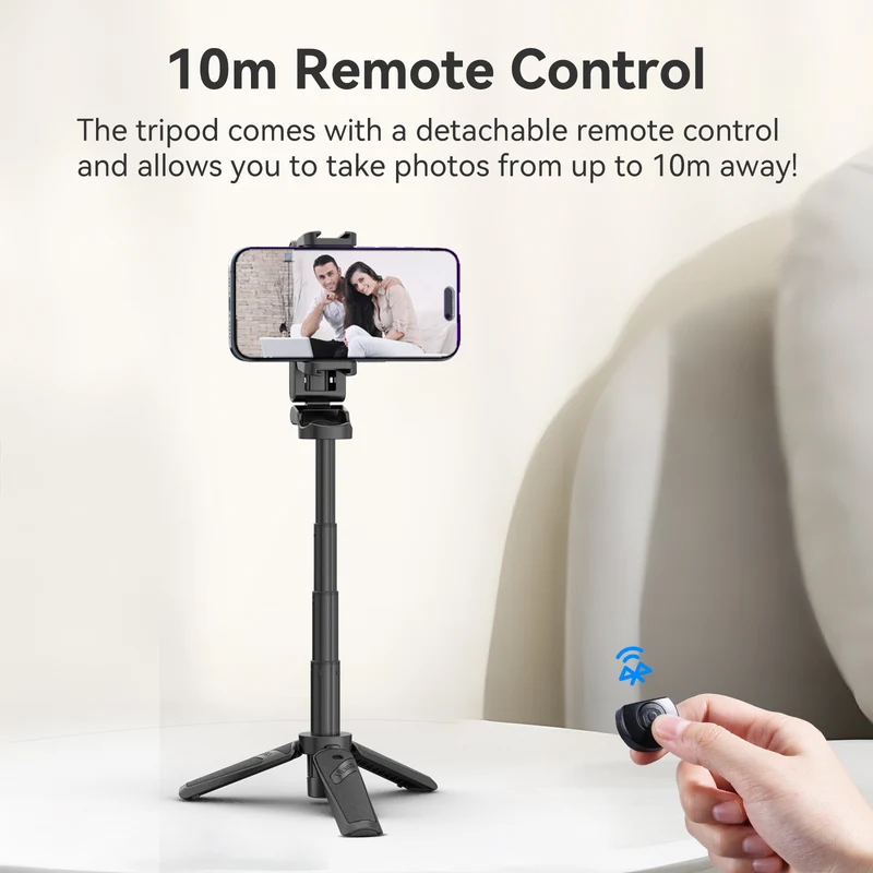 Ulanzi JJ02 Pocket Selfie Stick Stativ mit Bluetooth-Fernbedienung