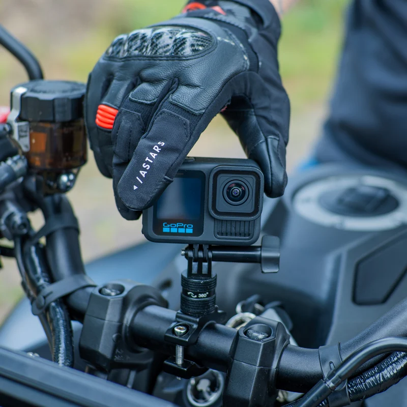 MOJOGEAR Rohrklemme für Actioncam Metall 360° - 15 bis 33mm