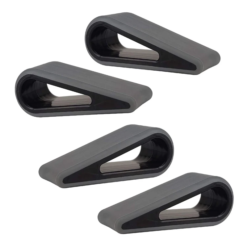 Laptop Notebook Holder, Yeebline Universal 4Pack AntiSlip Durable Silicone Tilting Wedge Riser for Desk, Ultra Compact Portabl