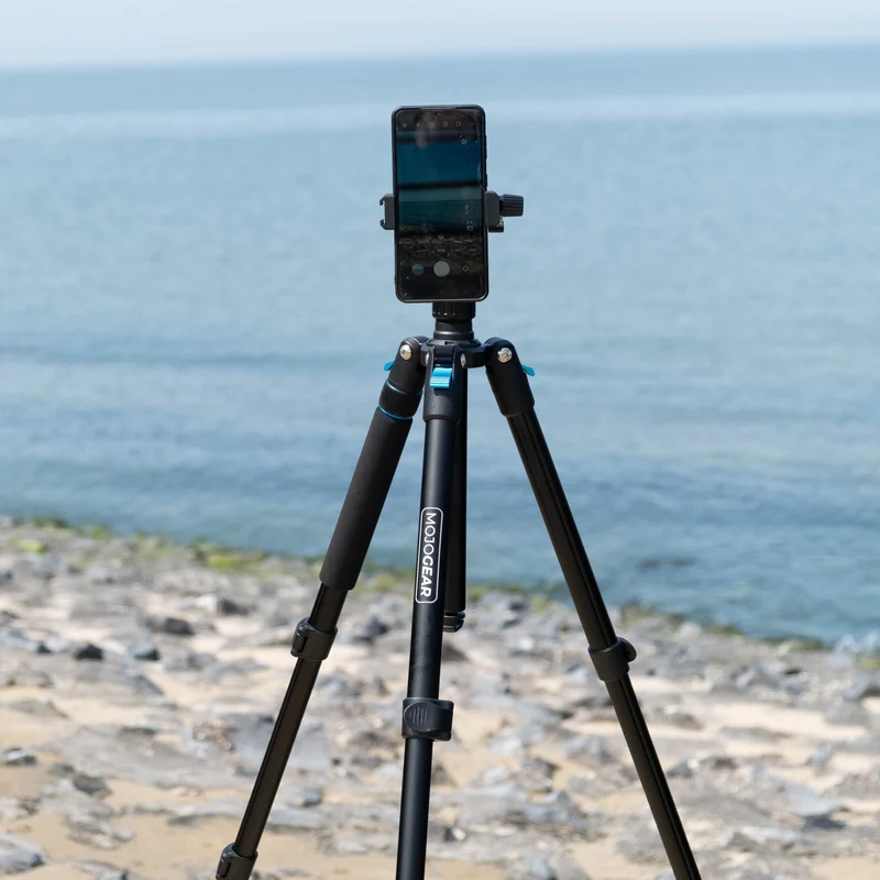 MOJOGEAR Swift Fotostativ 175 cm mit Einbeinstativ für Kamera und Smartphone