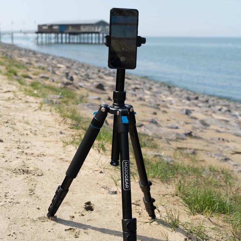 MOJOGEAR Swift Fotostativ 175 cm mit Einbeinstativ für Kamera und Smartphone