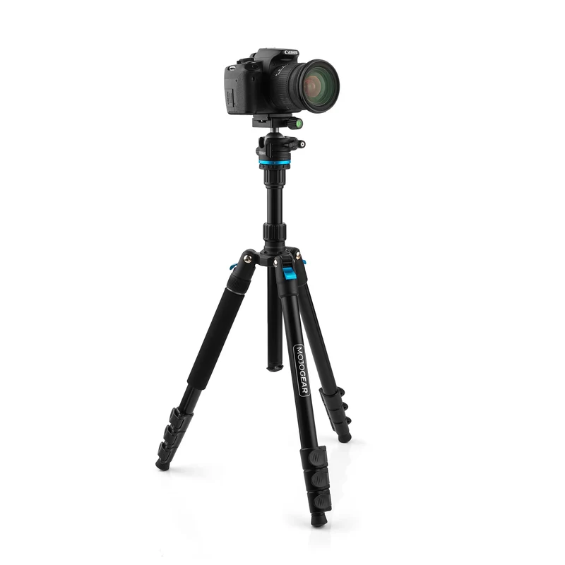 MOJOGEAR Swift Fotostativ 175 cm mit Einbeinstativ für Kamera und Smartphone