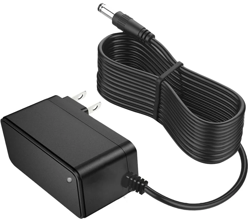 5V 1A Power Supply Adapter 5W AC/DC Wall Charger adaper,10ft Extension Power Cord Replacement with 5.5x2.5mm/2.1mm Plug, 5 Volt