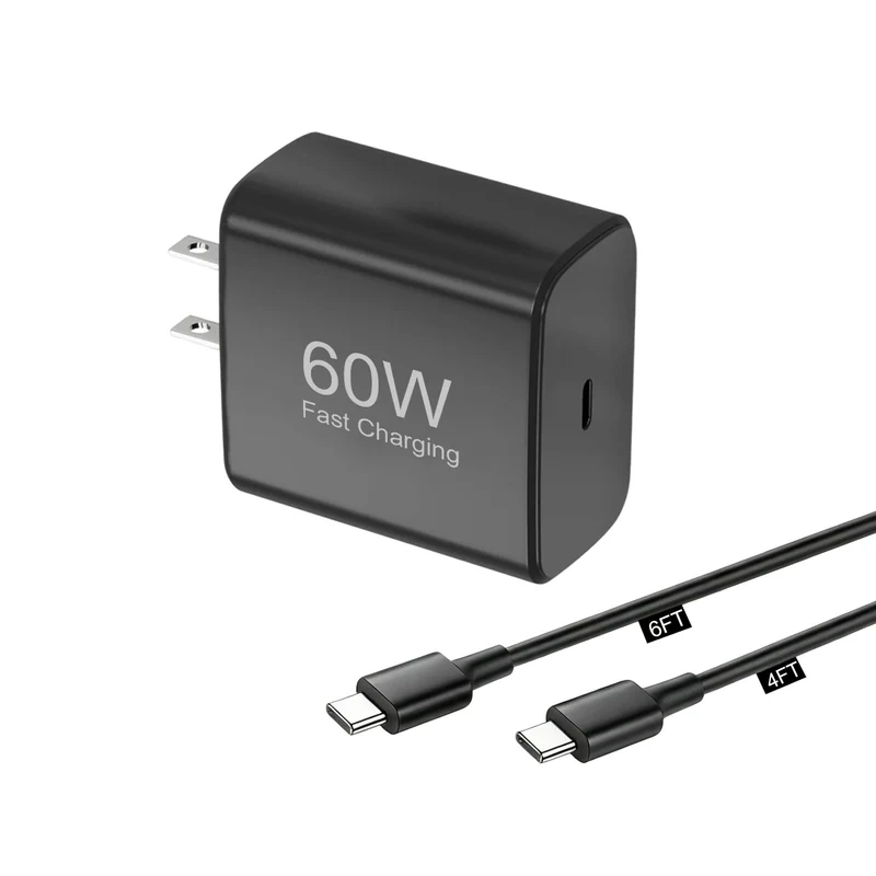 Charger for Nintendo Switch, 60W USB C Fast Charger with 6ft & 4ft Cables