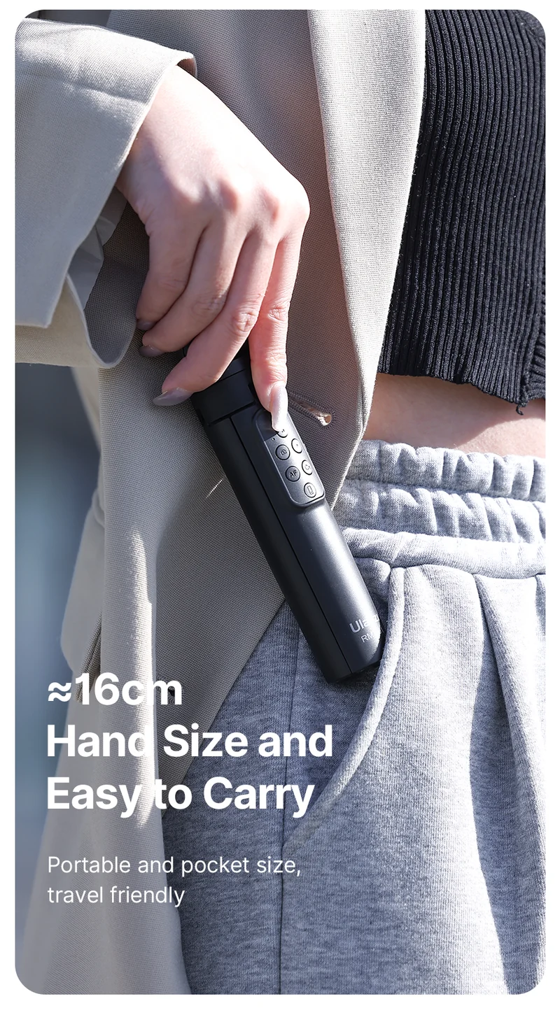 Ulanzi RMT-01 Selfie-Stick-Stativ mit Fernbedienung für Kamera/Smartphone