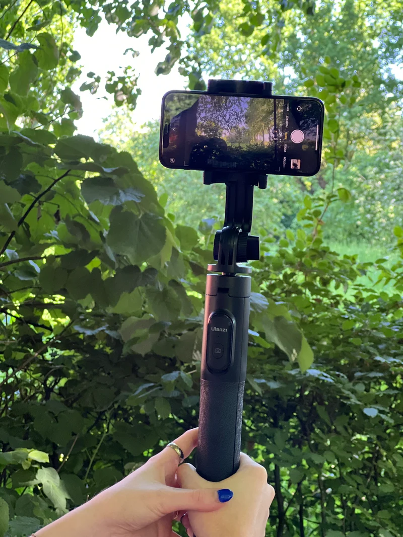 Ulanzi SK-03 Selfie Stick Stativ 1,6 m mit Bluetooth-Fernauslöser